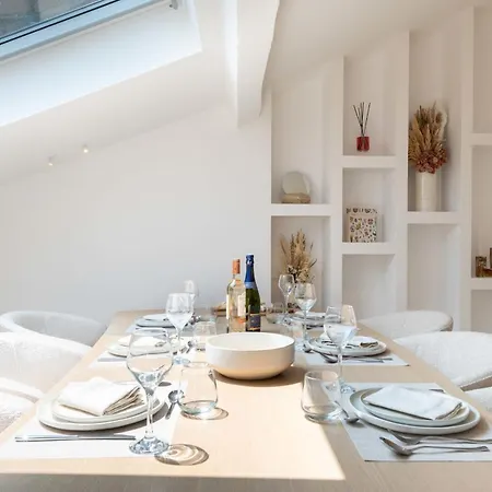 公寓 3-br Attic Duplex Heart Of 戛纳